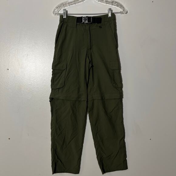 Boy Scouts Of America Switchblack ZipOff Uniform Green Pants Youth Size Medium - Picture 1 of 7